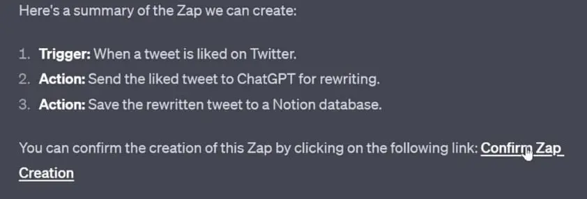 Create A Zap