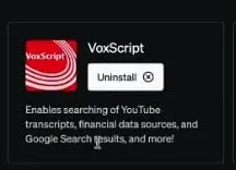 Voxscript Plugin