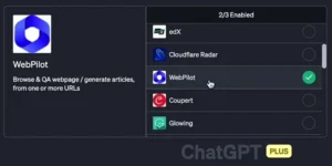 Webpilot PLugin