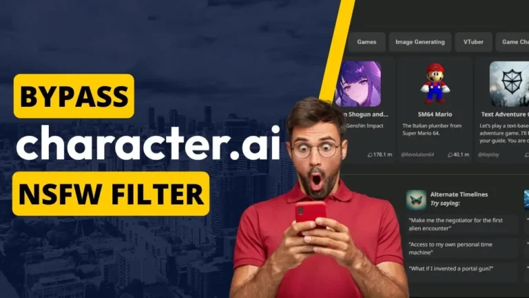 6 Methods To Bypass Character AI NSFW Filter