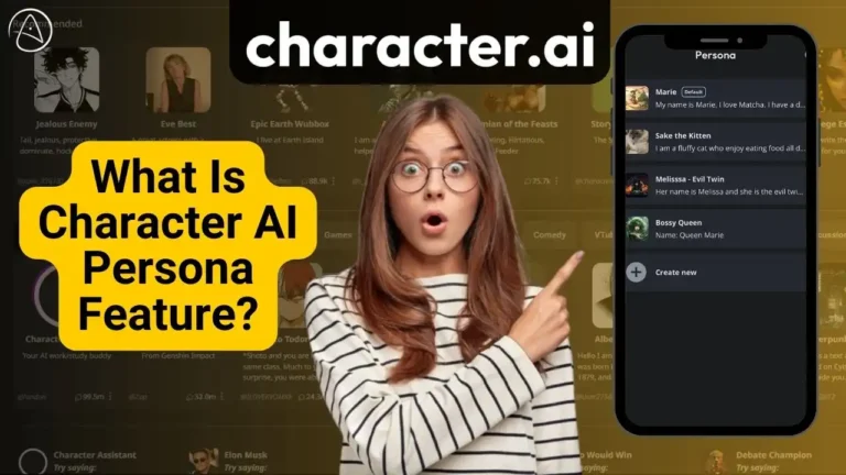 Character AI Persona Feature
